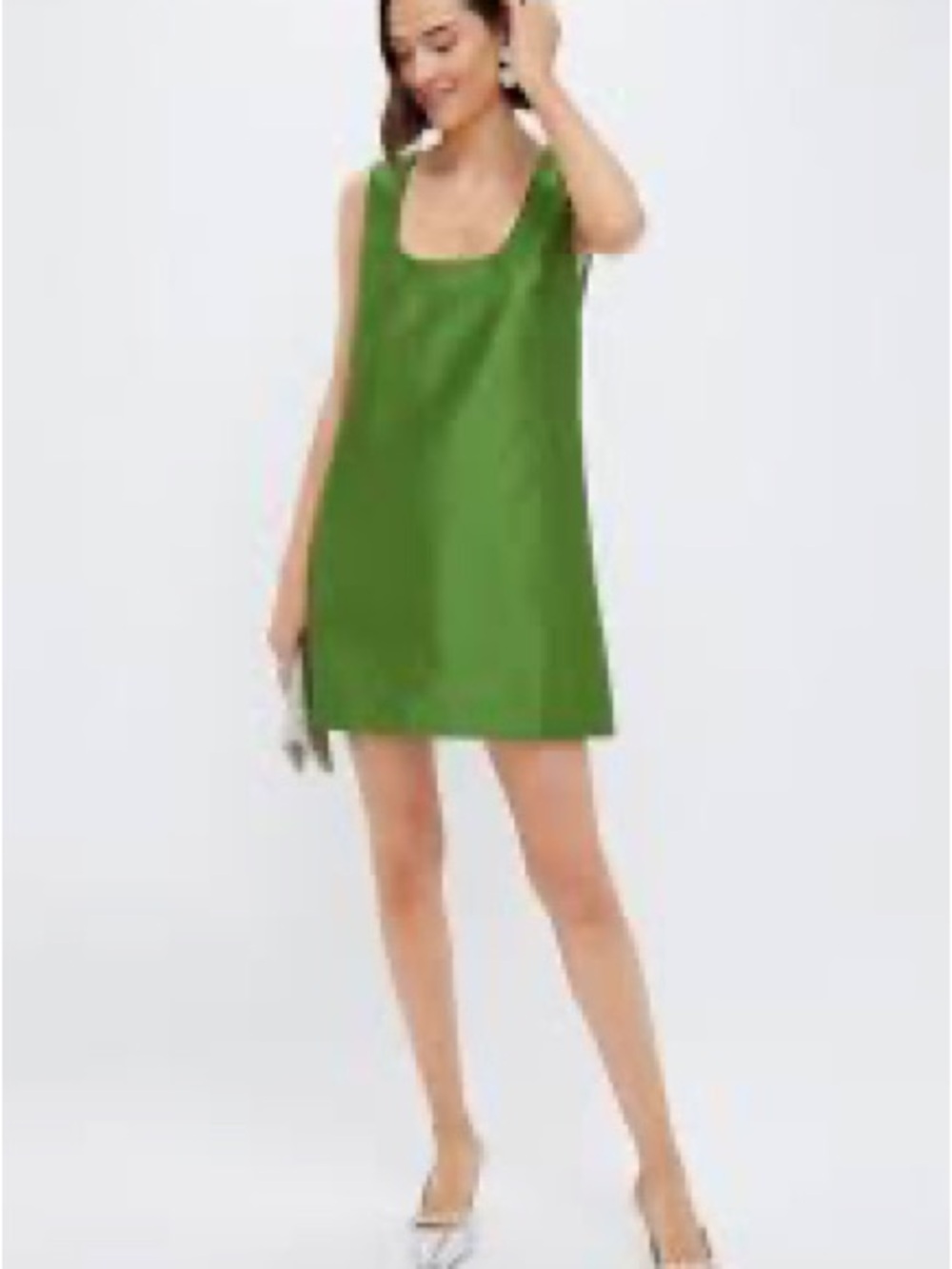 Tuckernuck Green Dupioni Mollie Dress- Small